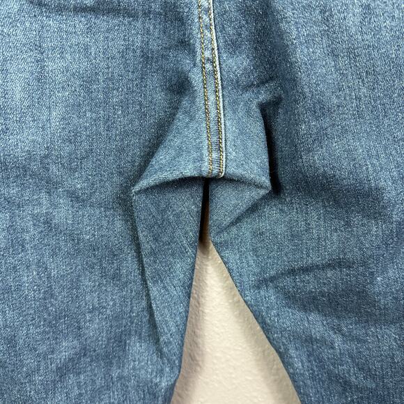 Good American Good Legs Straight Jeans GLC1380T Blue672 Size 18 - Picture 5 of 7